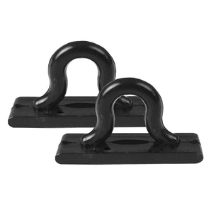 Befestigungsösen für Flauschvorhangschiene 2 Stück - meinTürvorhang.de