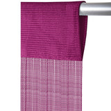 Fadenvorhang Türvorhang mit Stangendurchzug - meinTürvorhang.de
