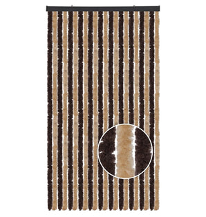 Flauschvorhang Insektenschutz für klassische Türen, Farbmix - meinTürvorhang.de