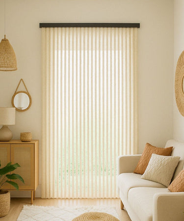 Flauschvorhang Insektenschutz für klassische Türen, Standard - meinTürvorhang.de