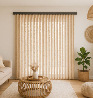 Flauschvorhang Insektenschutz für XXL Türen, Standard - meinTürvorhang.de