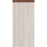 Fadenvorhang Türvorhang mit Stangendurchzug - meinTürvorhang.de