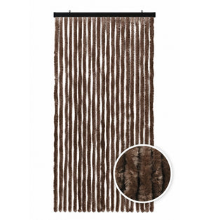 Flauschvorhang Chenille für Tür, Balkon & Terrasse - meinTürvorhang.de