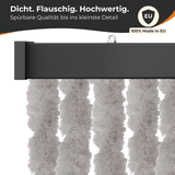 Flauschvorhang Insektenschutz für klassische Türen, Farbmix - meinTürvorhang.de