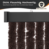 Flauschvorhang Insektenschutz für klassische Türen, Farbmix - meinTürvorhang.de