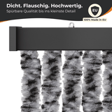 Flauschvorhang Insektenschutz für klassische Türen, Farbmix - meinTürvorhang.de