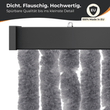 Flauschvorhang Insektenschutz für klassische Türen, Farbmix - meinTürvorhang.de