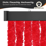 Flauschvorhang Insektenschutz für klassische Türen, Farbmix - meinTürvorhang.de