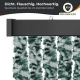 Flauschvorhang Insektenschutz für klassische Türen, Farbmix - meinTürvorhang.de