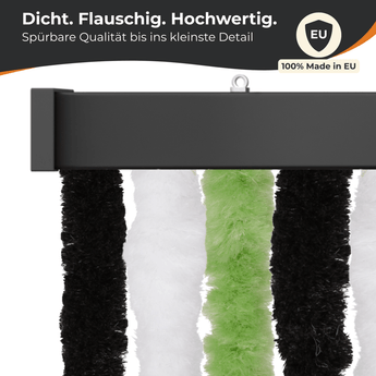 Flauschvorhang Insektenschutz für klassische Türen, Farbmix - meinTürvorhang.de