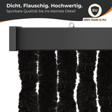 Flauschvorhang Insektenschutz für klassische Türen, Farbmix - meinTürvorhang.de