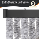 Flauschvorhang Insektenschutz für klassische Türen, Farbmix - meinTürvorhang.de