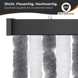 Flauschvorhang Insektenschutz für klassische Türen, Farbmix - meinTürvorhang.de