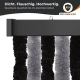 Flauschvorhang Insektenschutz für klassische Türen, Farbmix - meinTürvorhang.de