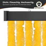 Flauschvorhang Insektenschutz für klassische Türen, Farbmix - meinTürvorhang.de