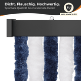 Flauschvorhang Insektenschutz für klassische Türen, Farbmix - meinTürvorhang.de