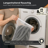Flauschvorhang Insektenschutz für XXL Türen, Farbmix - meinTürvorhang.de